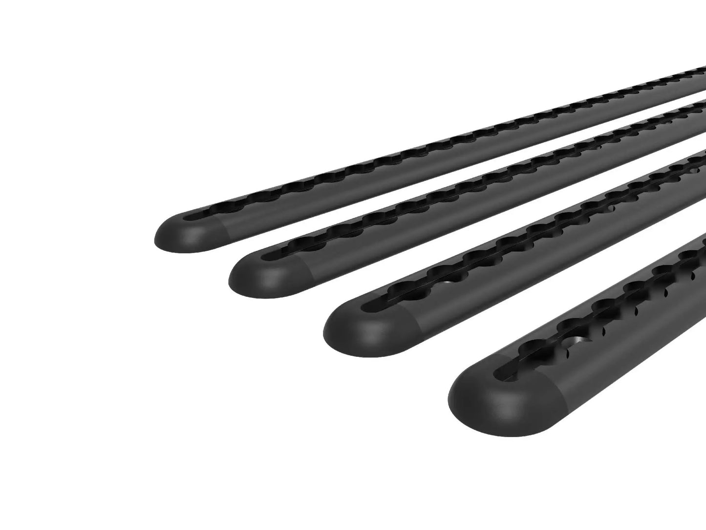 2015-2025 Ford Transit Bed Bracket 148 MR L-Track Black by Flatline Van Co.