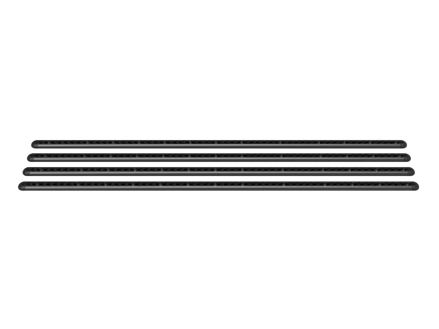 2015-2025 Ford Transit Bed Bracket 148 MR L-Track Black by Flatline Van Co.