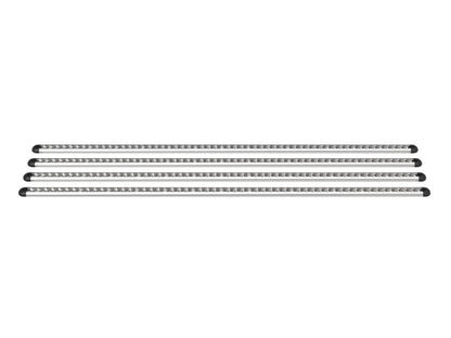 2015-2025 Ford Transit Bed Bracket 148 MR L-Track Silver by Flatline Van Co.