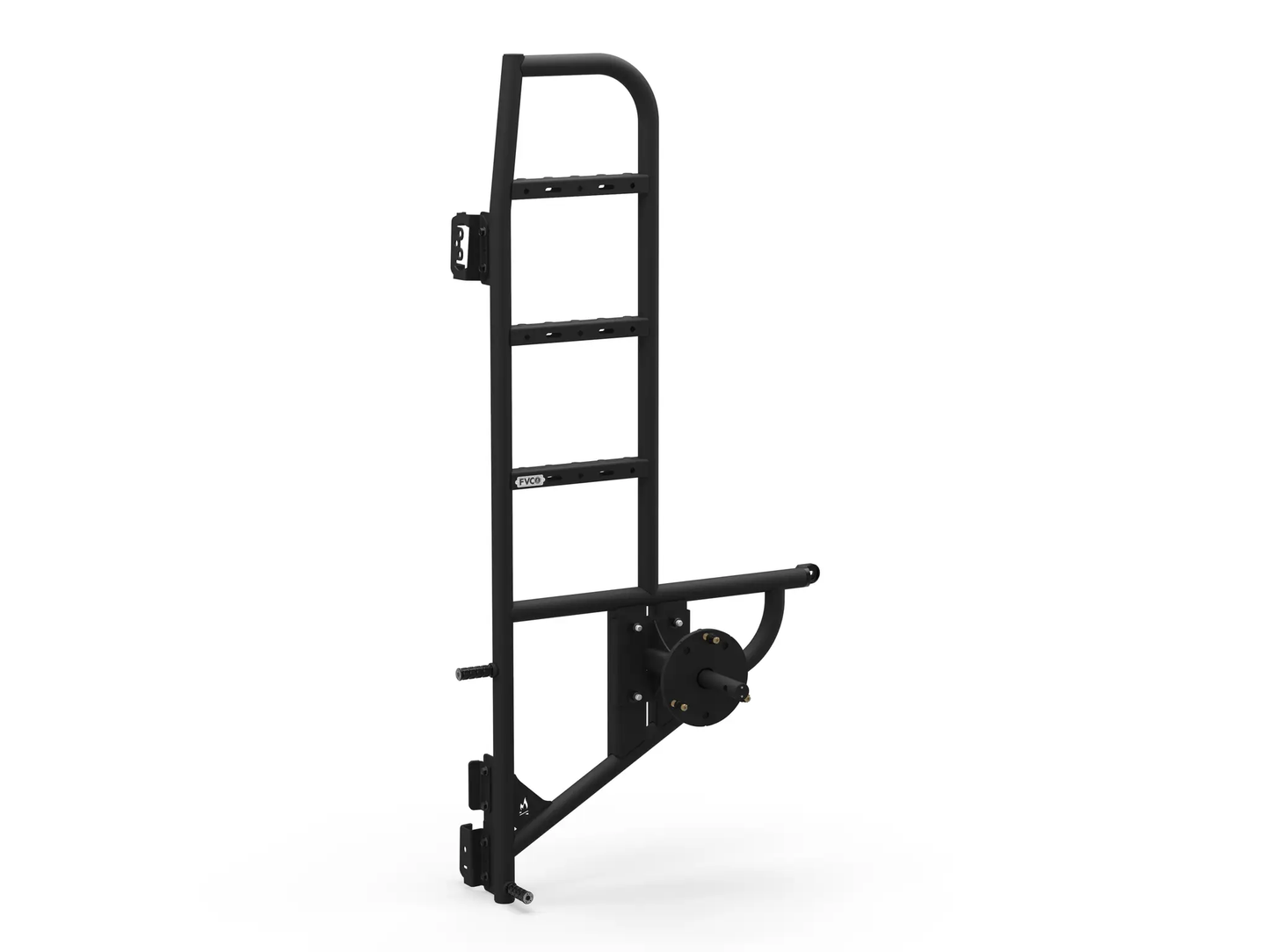 Flatline Van Co. Transit Rear Ladder and Tire Carrier - Long Weel Bracket by Flatline Van Co.