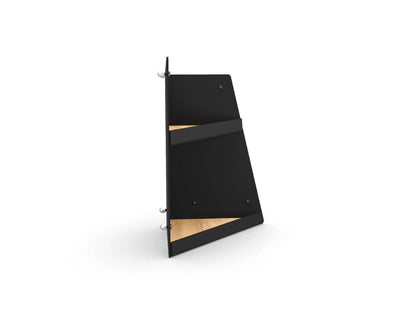 Flatline Van Co. Right Hand Shallow Angled Shelf - Black by Flatline Van Co.