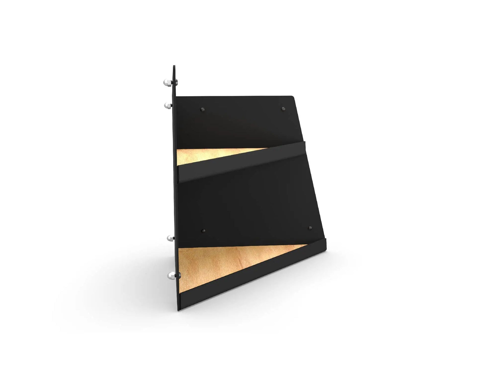 Flatline Van Co. Right Hand Angled Shelf - Black by Flatline Van Co.