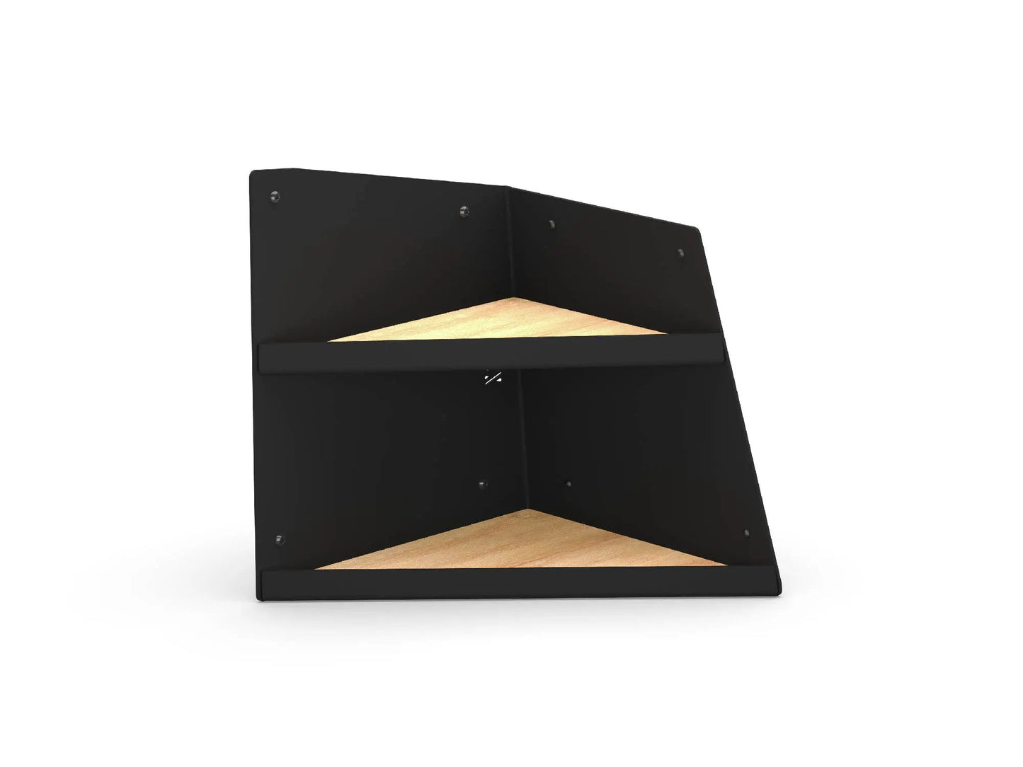 Flatline Van Co. Right Hand Angled Shelf - Black by Flatline Van Co.