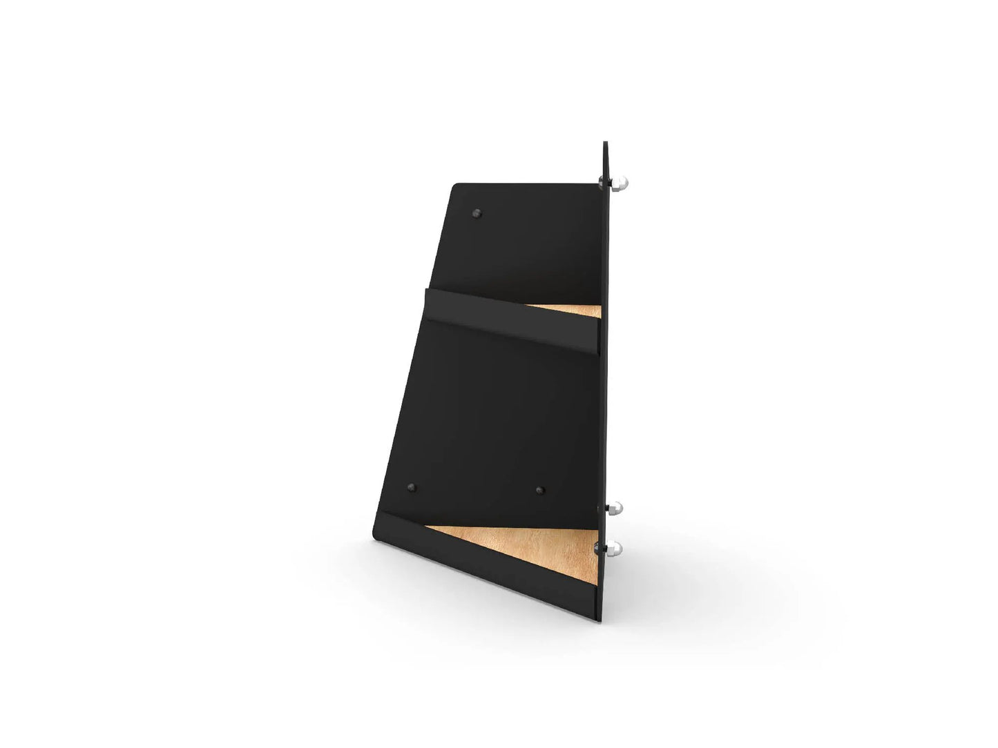 Flatline Van Co. Left Hand Shallow Angled Shelf - Black by Flatline Van Co.
