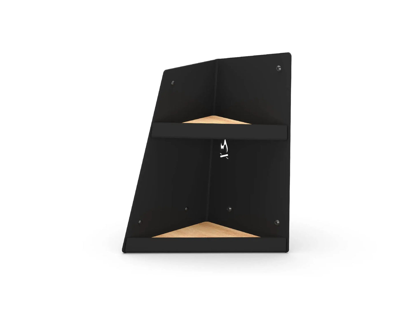 Flatline Van Co. Left Hand Shallow Angled Shelf - Black by Flatline Van Co.