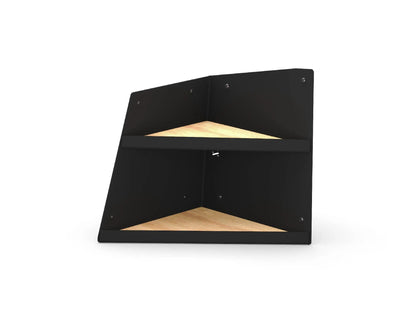 Flatline Van Co. Left Hand Angled Shelf - Black by Flatline Van Co.