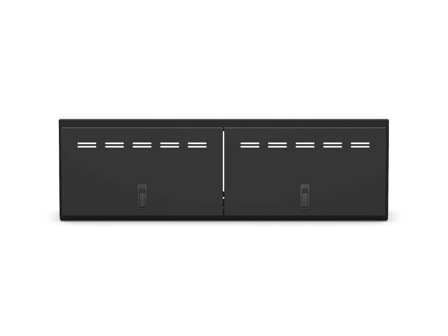 Flatline Van Co. 48" Upper Cabinet Black - Black Door by Flatline Van Co.