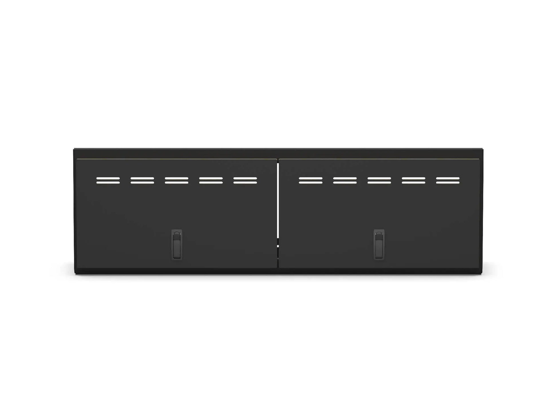 Flatline Van Co. 48" Upper Cabinet Black - Black Door by Flatline Van Co.