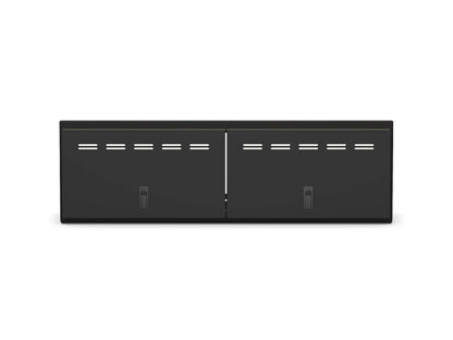 Flatline Van Co. 48" Upper Cabinet Black - Black Door by Flatline Van Co.
