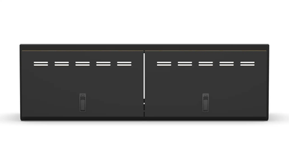 Flatline Van Co. 48" Upper Cabinet Black - Black Door by Flatline Van Co.