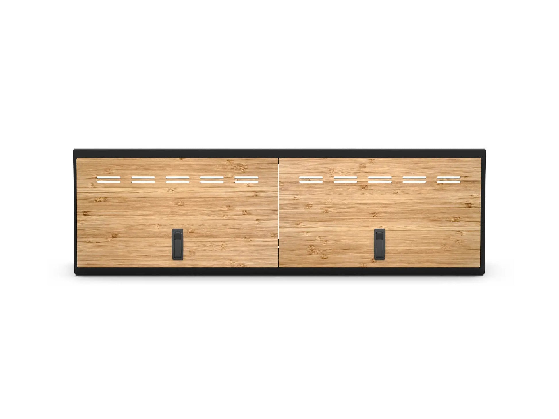 Flatline Van Co. 48" Upper Cabinet Black - Bamboo Door by Flatline Van Co.