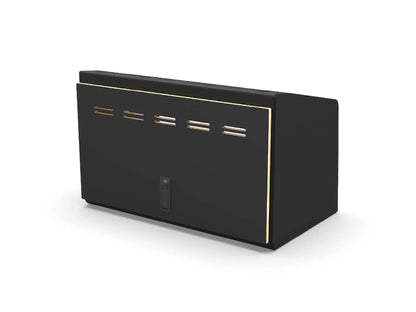 Flatline Van Co. 24" Upper Cabinet Black - Black Door by Flatline Van Co.
