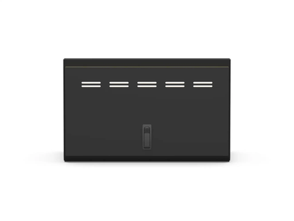 Flatline Van Co. 24" Upper Cabinet Black - Black Door by Flatline Van Co.