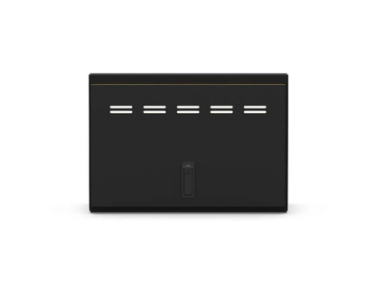 Flatline Van Co. 20" Shallow Upper Cabinet - Black - Black Door by Flatline Van Co.