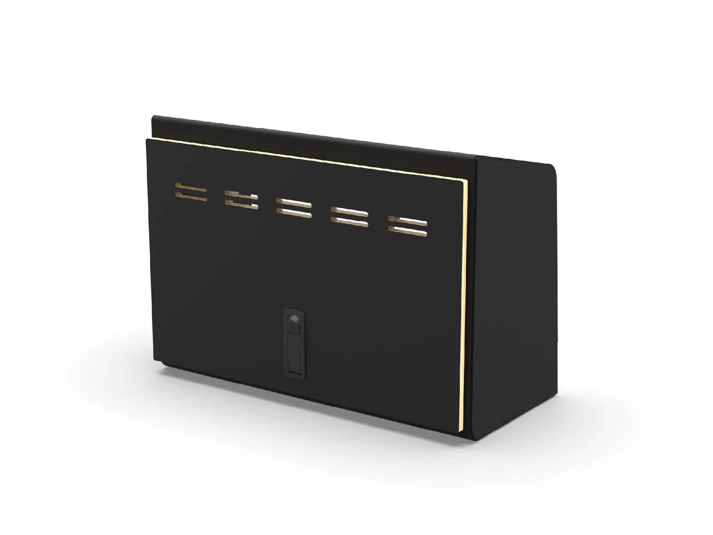 Flatline Van Co. 20" Shallow Upper Cabinet - Black - Black Door by Flatline Van Co.