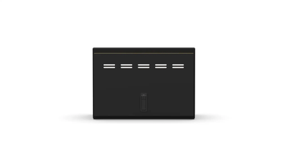 Flatline Van Co. 20" Shallow Upper Cabinet - Black - Black Door by Flatline Van Co.