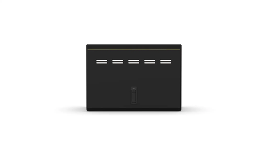 Flatline Van Co. 20" Shallow Upper Cabinet - Black - Black Door by Flatline Van Co.