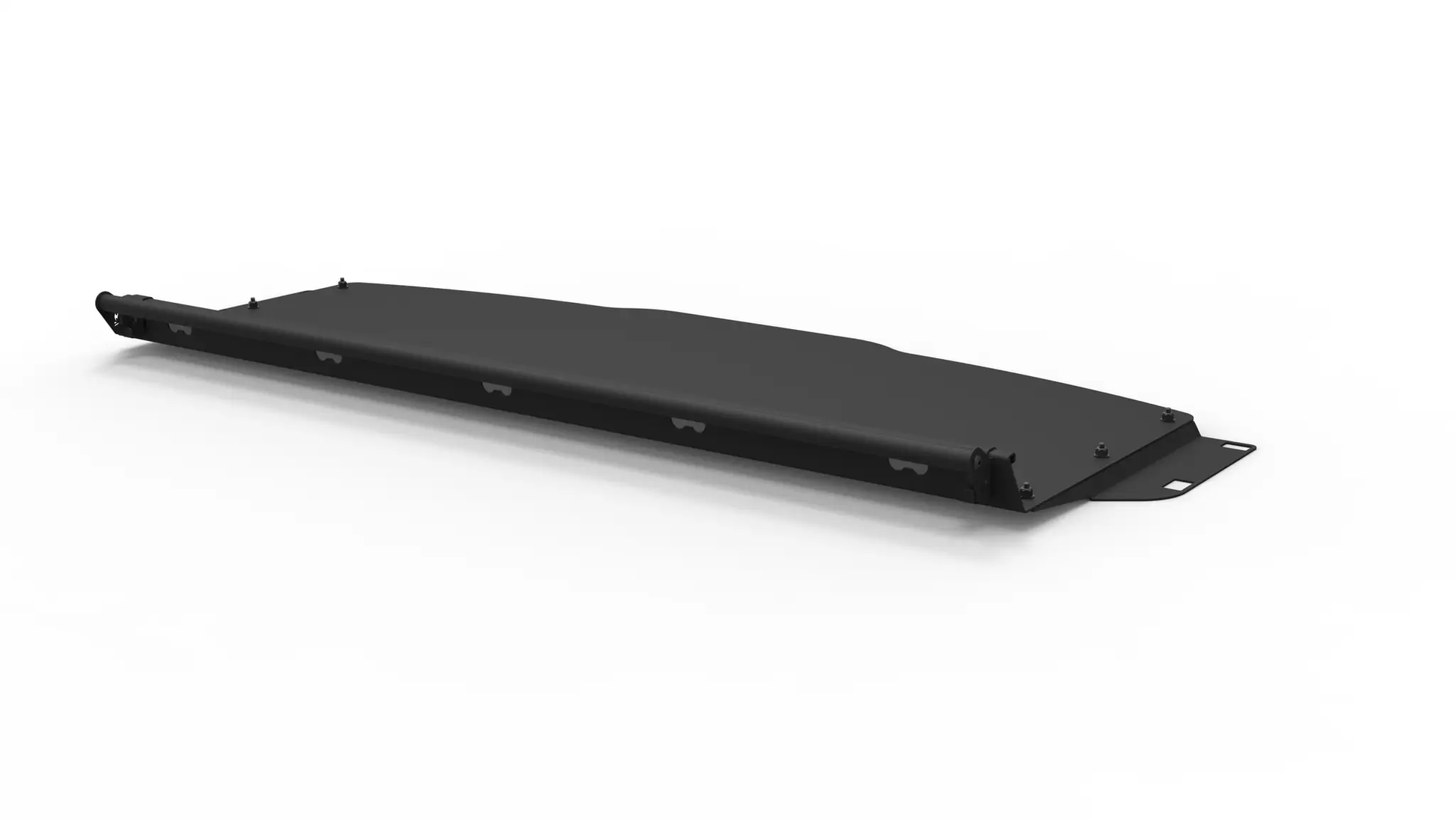 Flatline Van Co. 2015-2025 Ford Transit Headliner Shelf + Curtain Rod by Flatline Van Co.