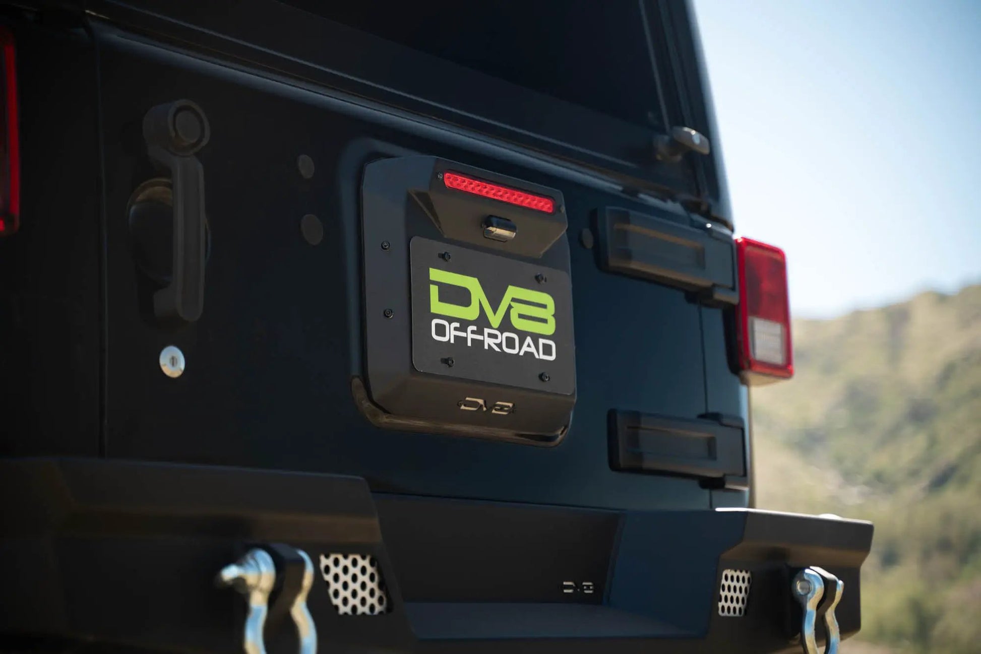 DV8 Offroad 2007-2018 Jeep Wrangler JK Spare Tire Delete by DV8 Offroad
