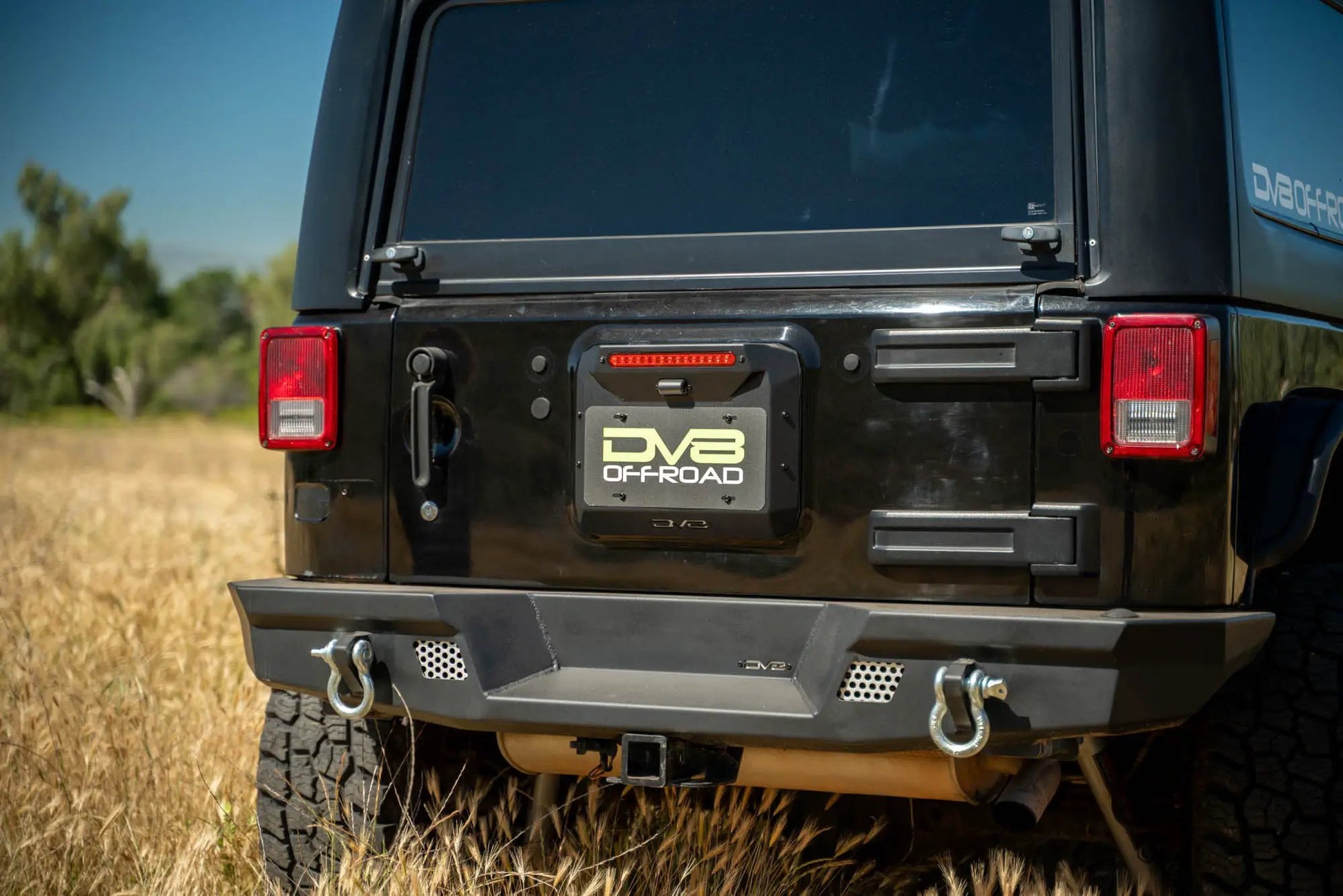 DV8 Offroad 2007-2018 Jeep Wrangler JK Spare Tire Delete by DV8 Offroad