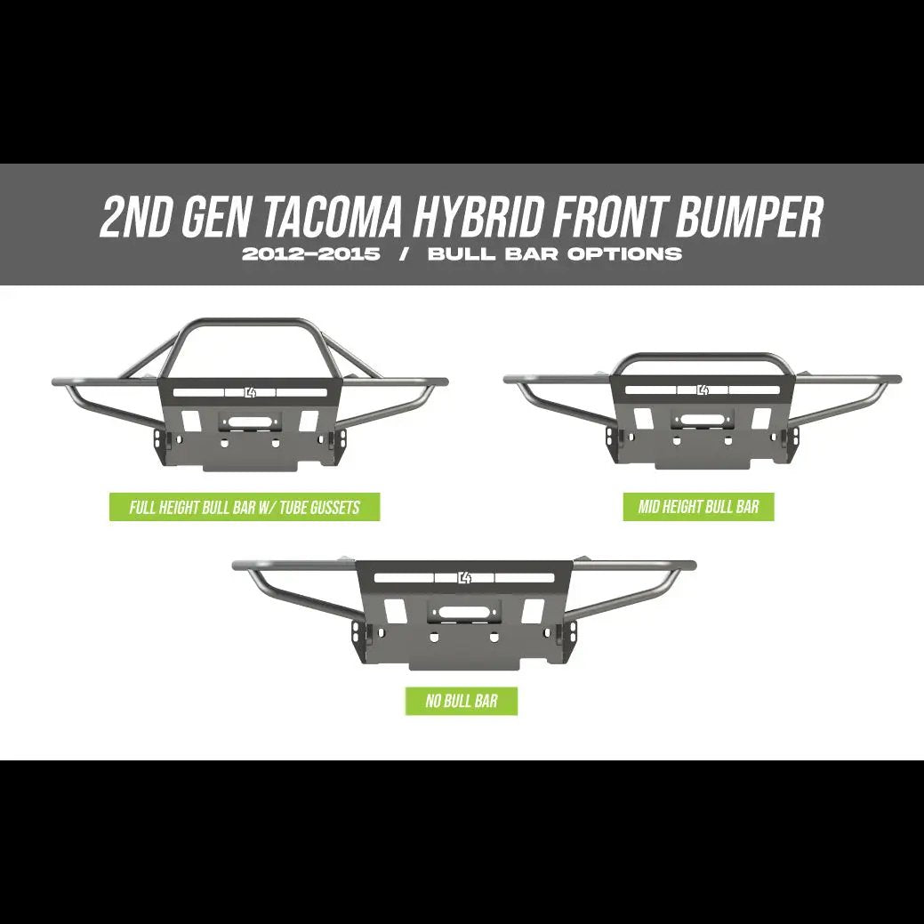 C4 Fabrication Tacoma Hybrid Front Bumper / 2nd Gen / 2012-2015 by C4 Fabrication