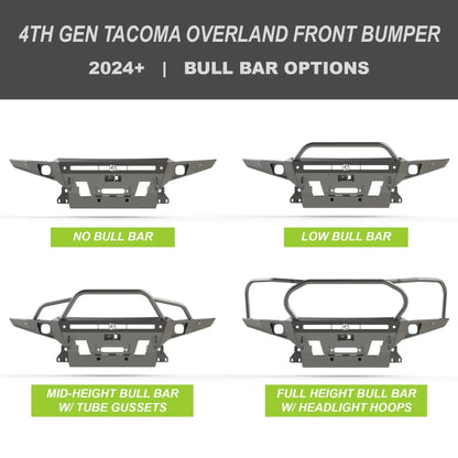 C4 Fabrication Tacoma Overland Front Bumper / 4th Gen / 2024+ by C4 Fabrication