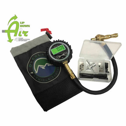 UDA Digital Tire Deflator with Valve Kit & Storage Bag by UDA