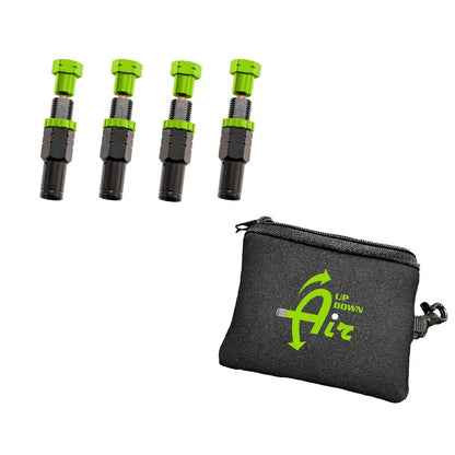 UDA 4 Piece Adjustable Tire Deflator Kit & Storage Bag by UDA