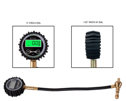 UDA Digital Tire Deflator with Valve Kit & Storage Bag by UDA