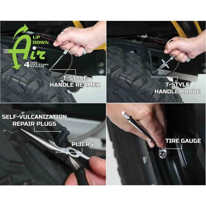 UDA Tire Repair Kit - 53 Piece Kit With Black Storage Box by UDA