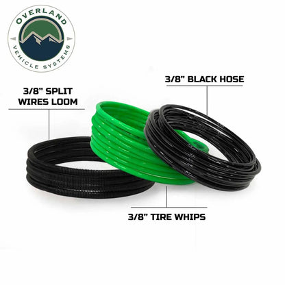 UDA 4 Tire Inflation System - Jeep Engine Mount With Box, Fittings, Hoses & Storage Bag - Black by UDA
