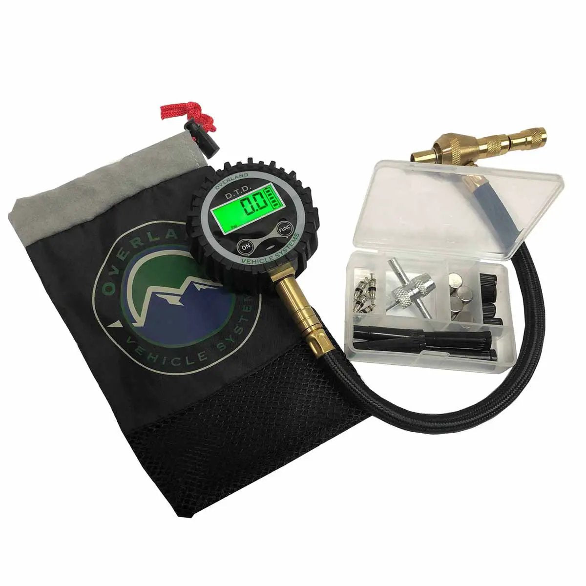 UDA Digital Tire Deflator with Valve Kit & Storage Bag by UDA
