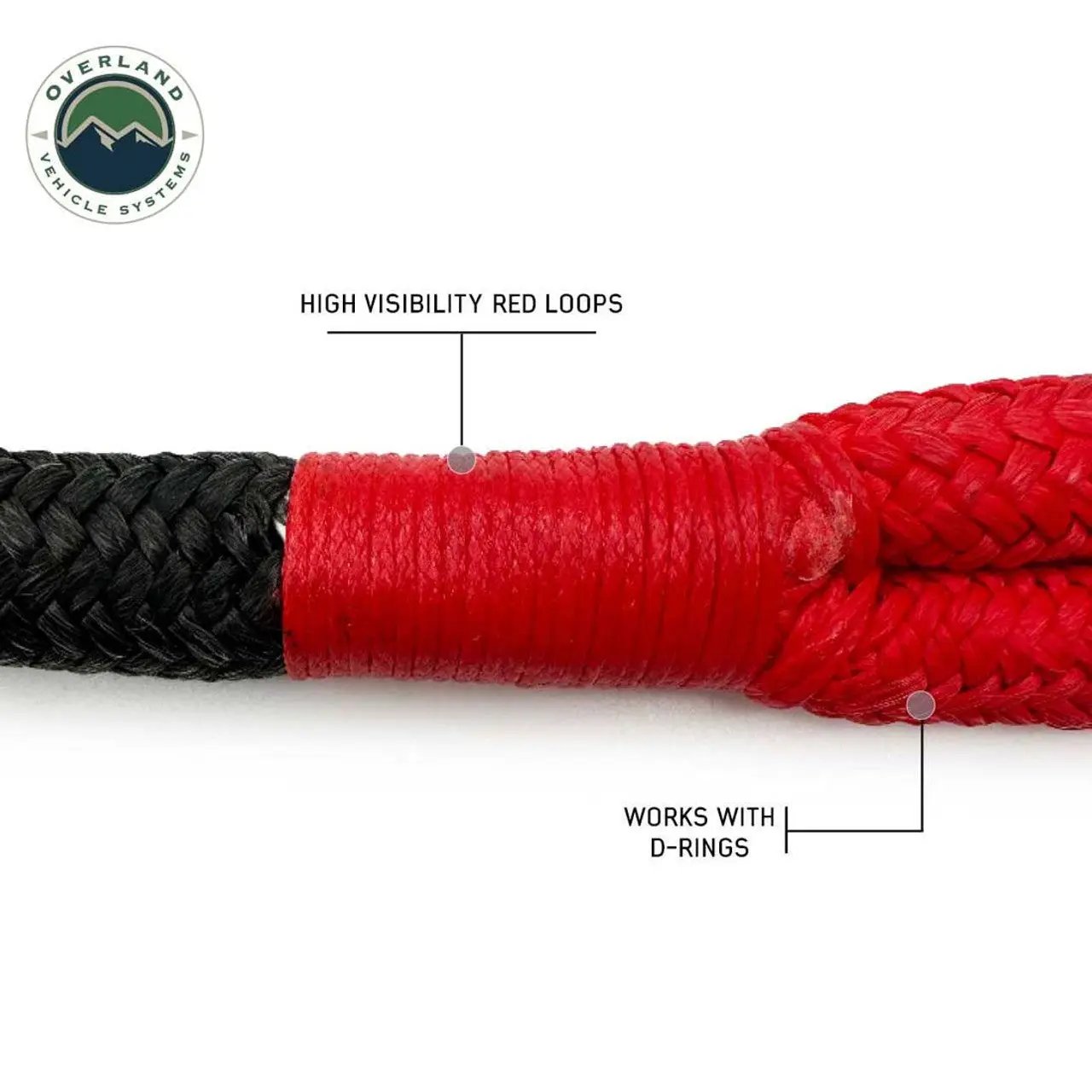 OVS Brute Kinetic Recovery Rope 7/8" x 20' With Storage Bag by OVS