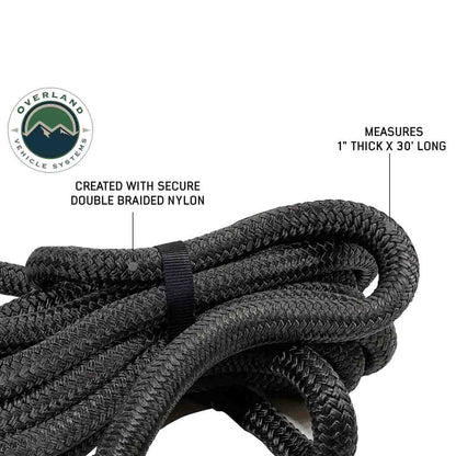OVS Brute Kinetic Recovery Strap 1" x 30" With Storage Bag by OVS