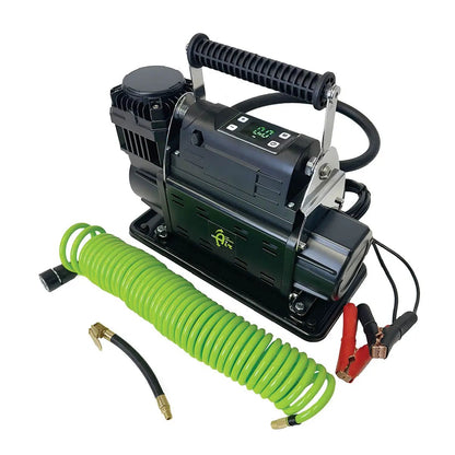 UDA EGOI Portable Air Twin Compressor System 7.0 CFM With Digital Control Panel, Storage Bag, Hose & Attachments - Single Motor by UDA