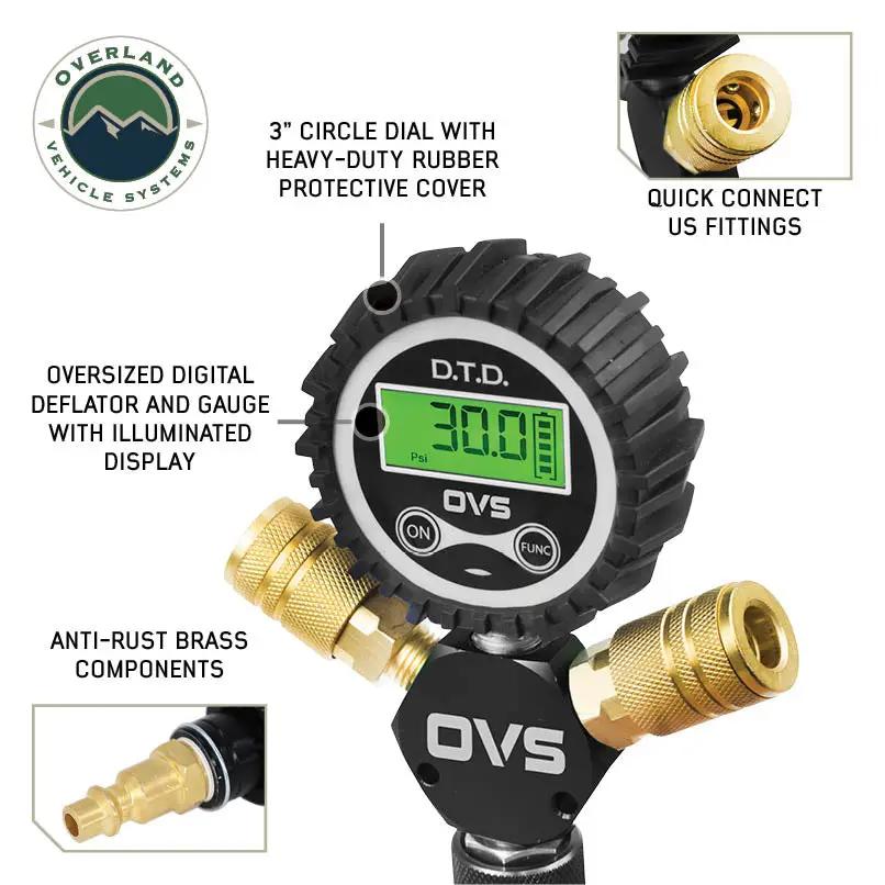 UDA Quick Flate Tire Inflation/Deflation 4 Way System by UDA