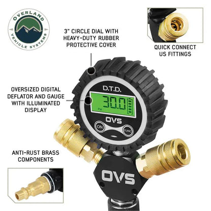 UDA Quick Flate Tire Inflation/Deflation 2 Way System by UDA