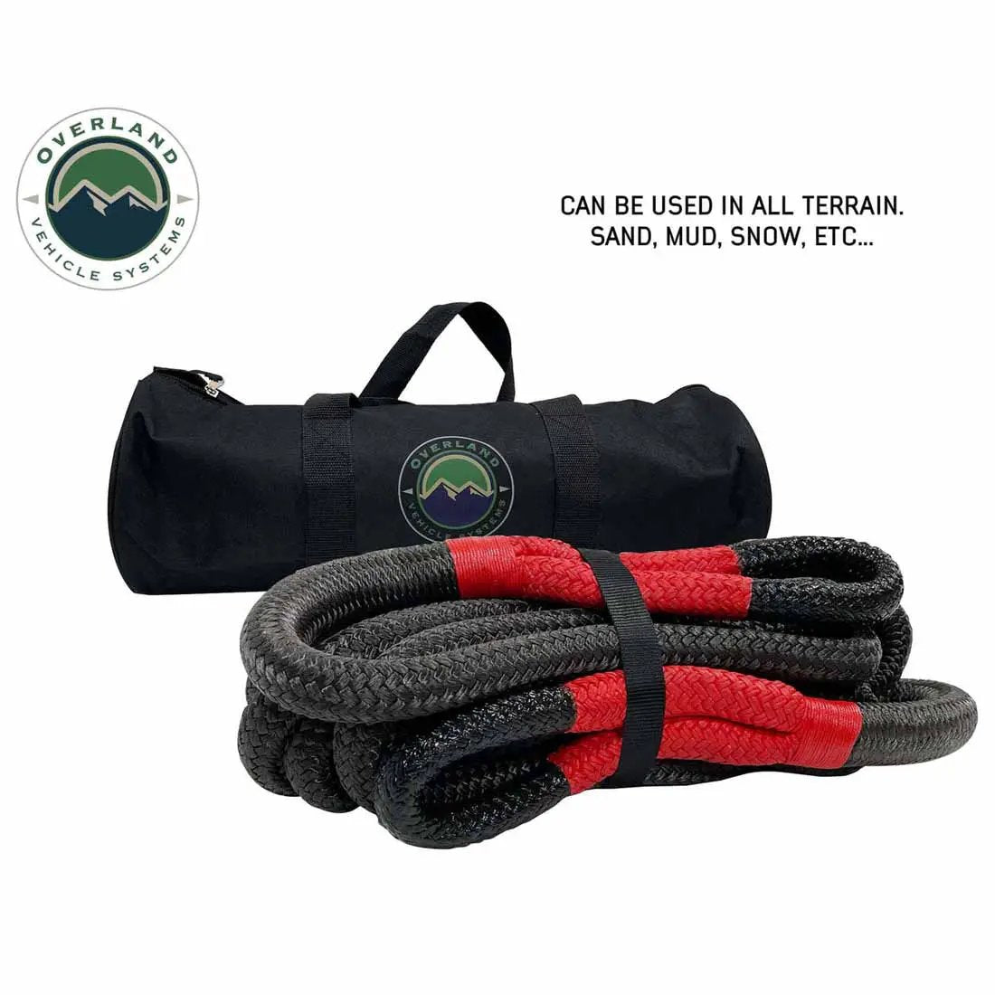 OVS Brute Kinetic Recovery Strap 1" x 30" With Storage Bag by OVS