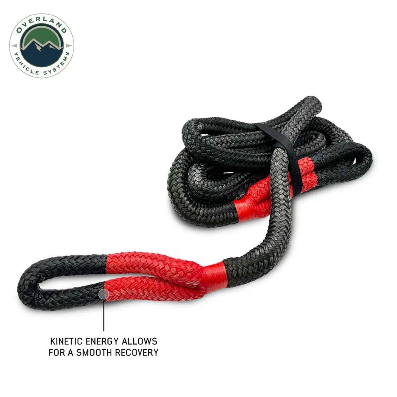 OVS Brute Kinetic Recovery Rope 1 1/4" x 30' With Storage Bag by OVS