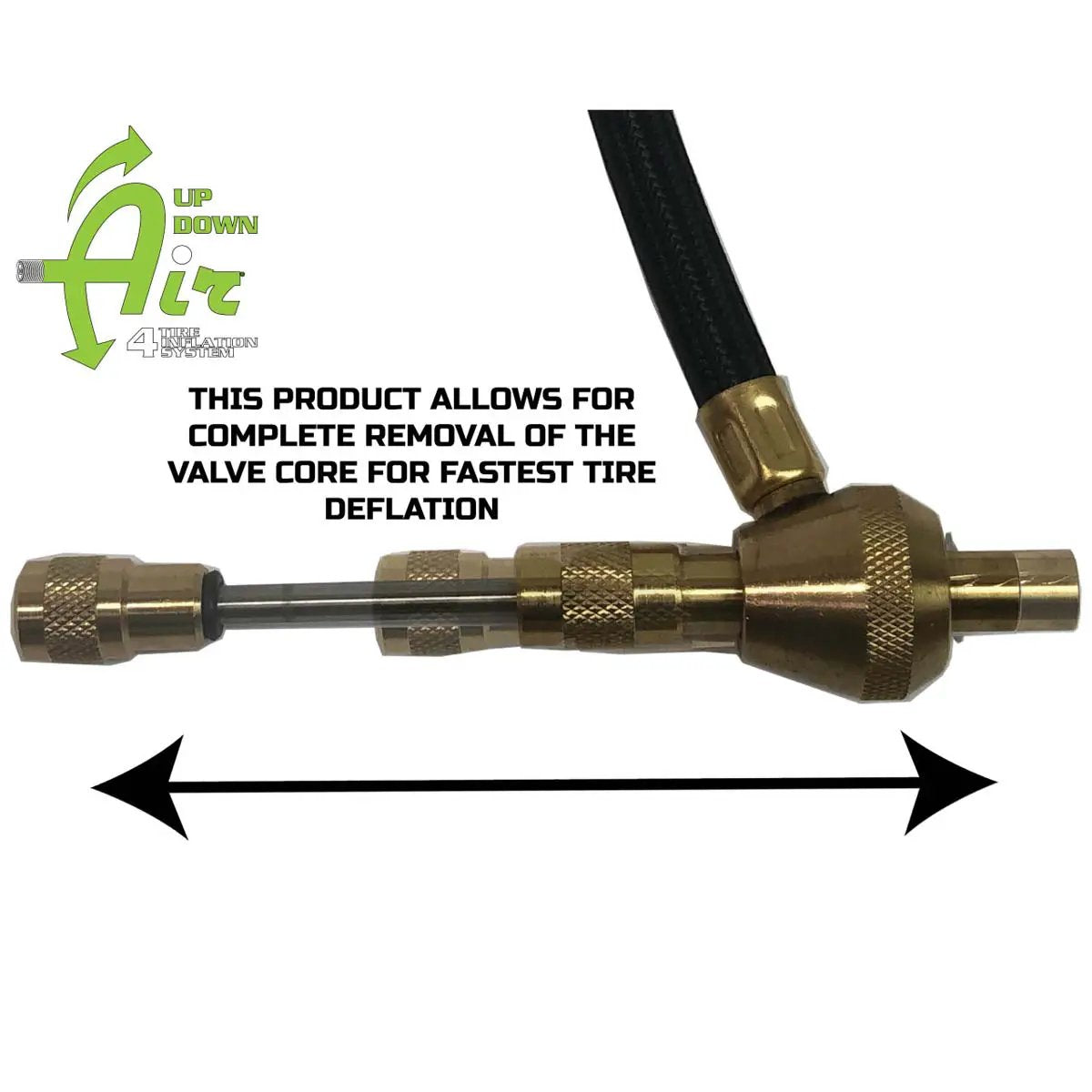 UDA Digital Tire Deflator with Valve Kit & Storage Bag by UDA