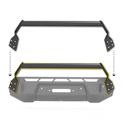 CBI Toyota Tacoma Covert Bolt-on Bull Bar | 2016-2023 by CBI