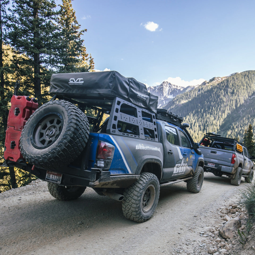 CBI Toyota Tacoma Roof Rack Height Bed Rack | 2005-2023