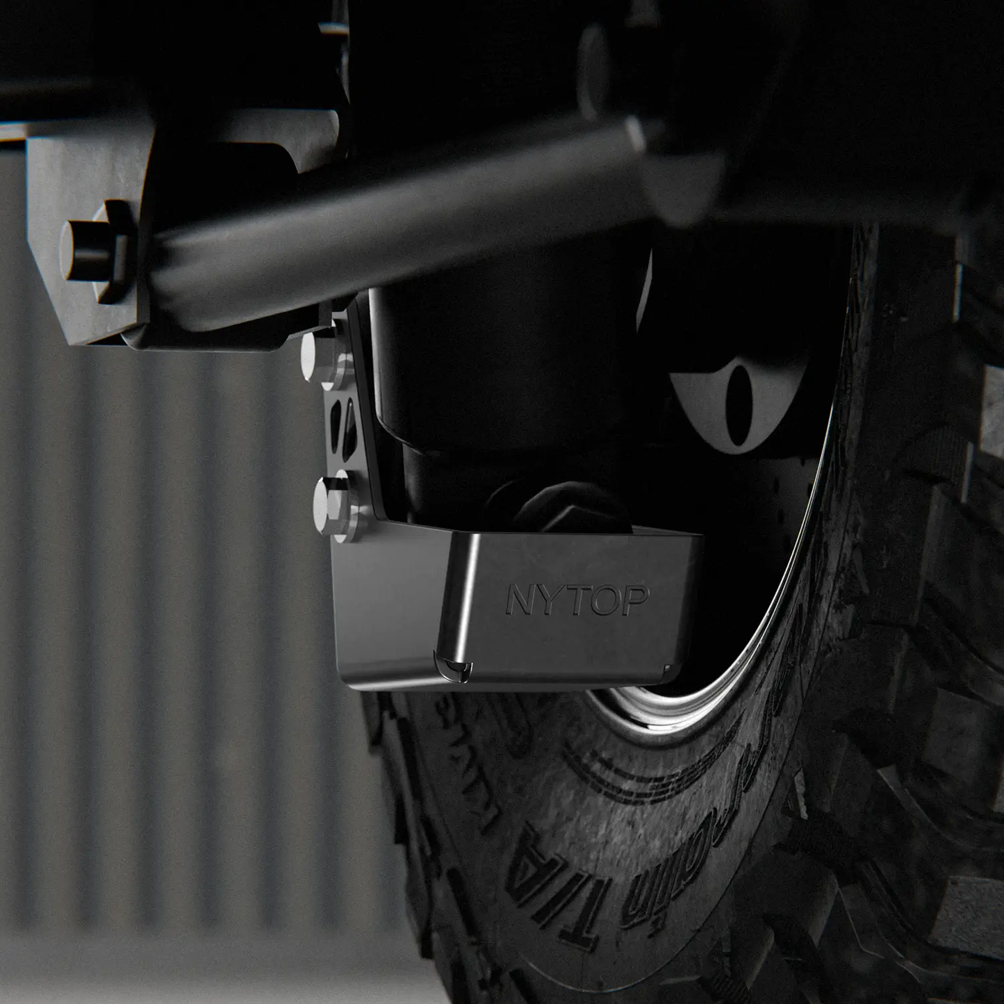 NYTOP 2022-Current Toyota Tundra/Sequoia Rear Shock Mount Skid Plate Kit by NYTOP