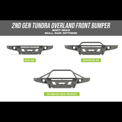 C4 Fabrication Tundra Overland Series Front Bumper / 2nd Gen / 2007-2013 by C4 Fabrication