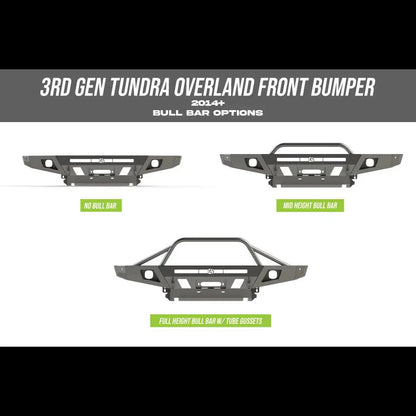 C4 Fabrication Tundra Overland Series Front Bumper / 2nd Gen / 2014-2021 by C4 Fabrication