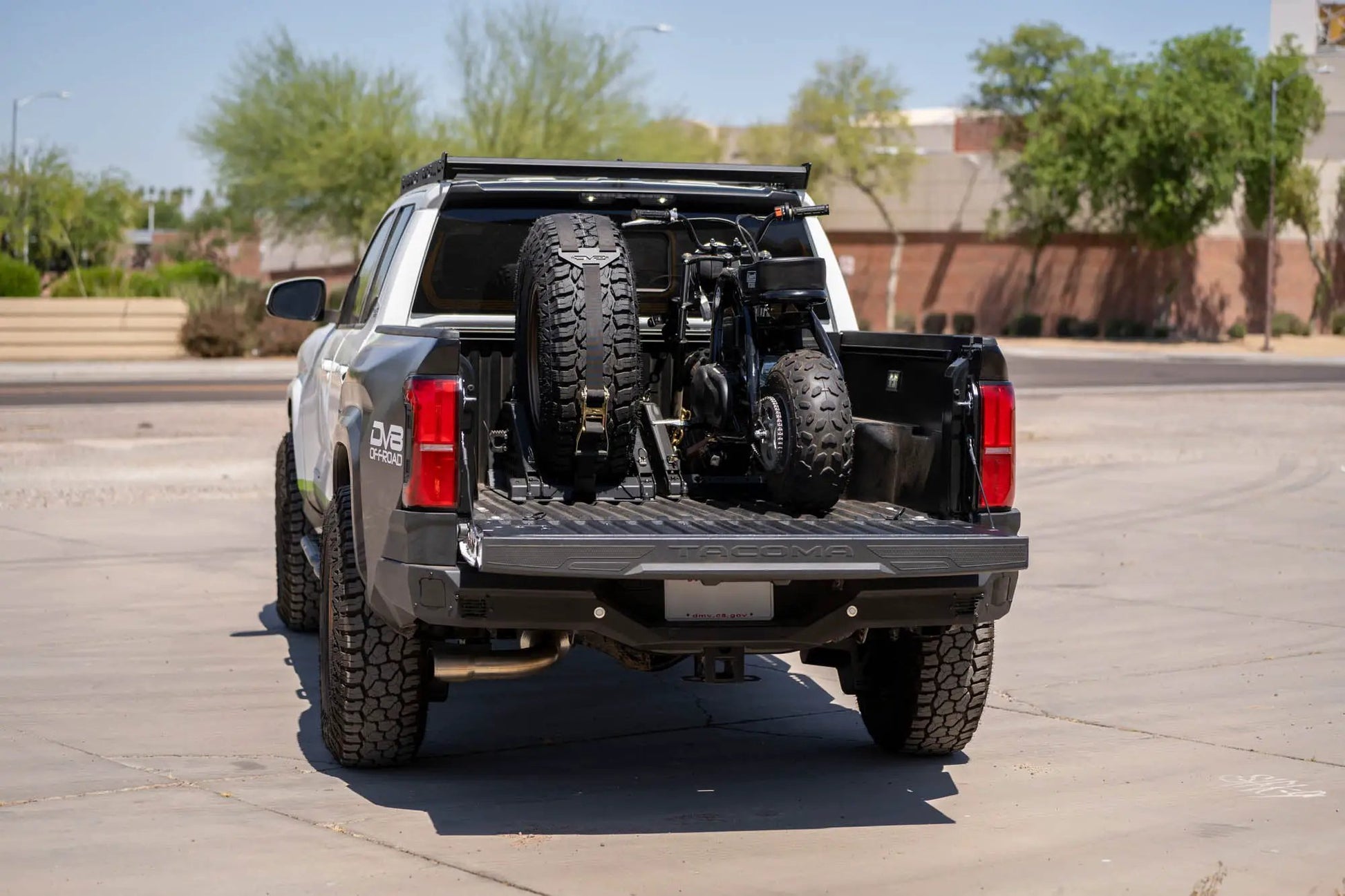 DV8 Offroad Tire Carrier , Accessory Mount by DV8 Offroad