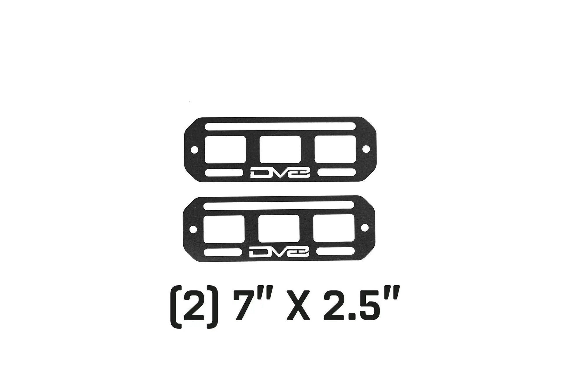 DV8 Offroad Universal Molle Panels - 7" x 2.5" PAIR by DV8 Offroad