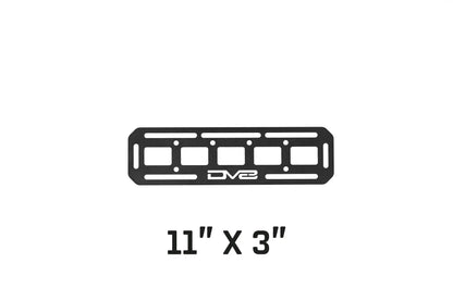 DV8 Offroad Universal Molle Panels - 11" x 3" by DV8 Offroad