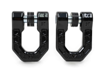 DV8 Offroad Black DV8 Elite Series D-Rings (Pair) by DV8 Offroad