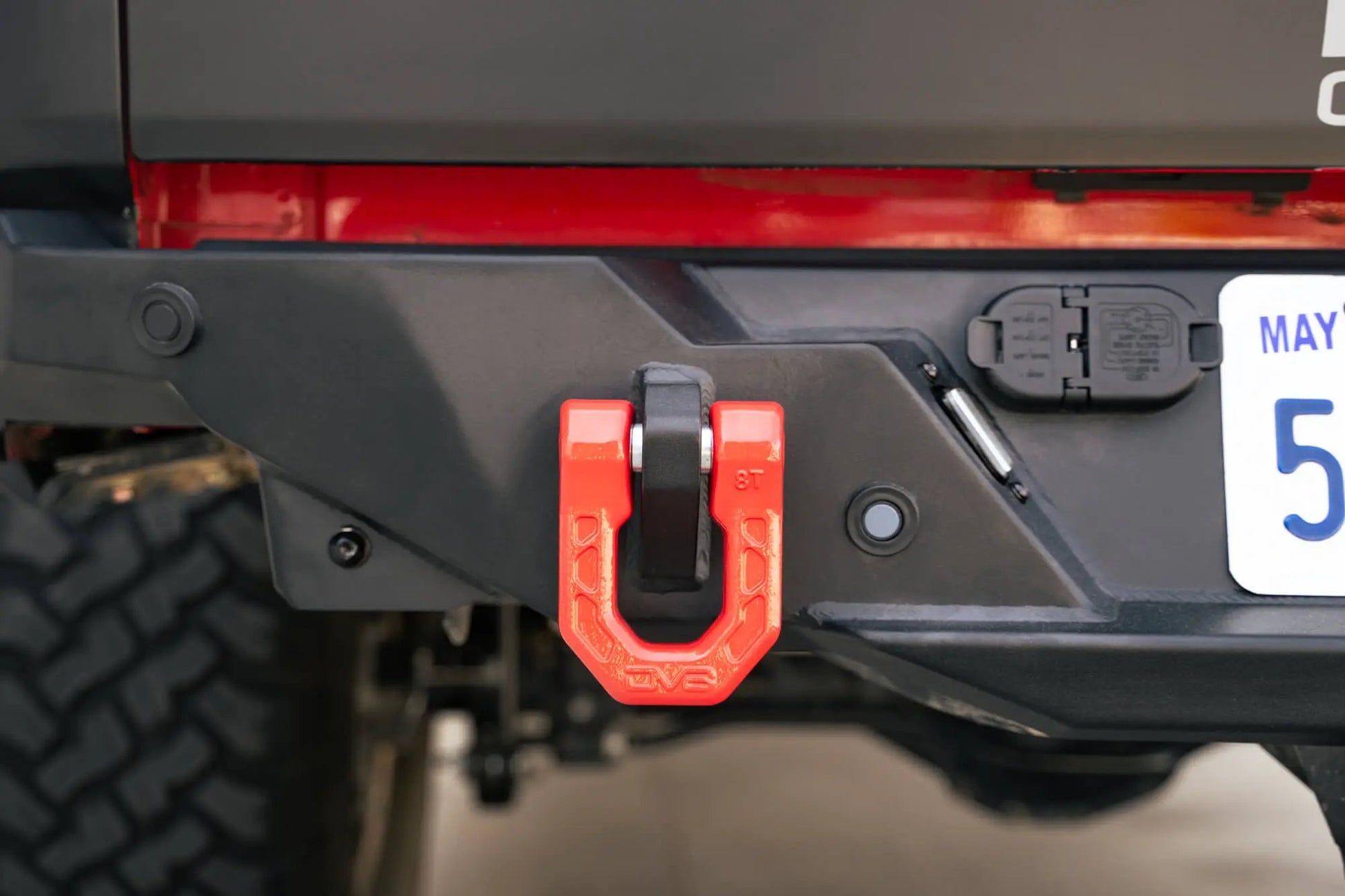 DV8 Offroad 1-1/16 Thick Forged Steel D-Ring by DV8 Offroad